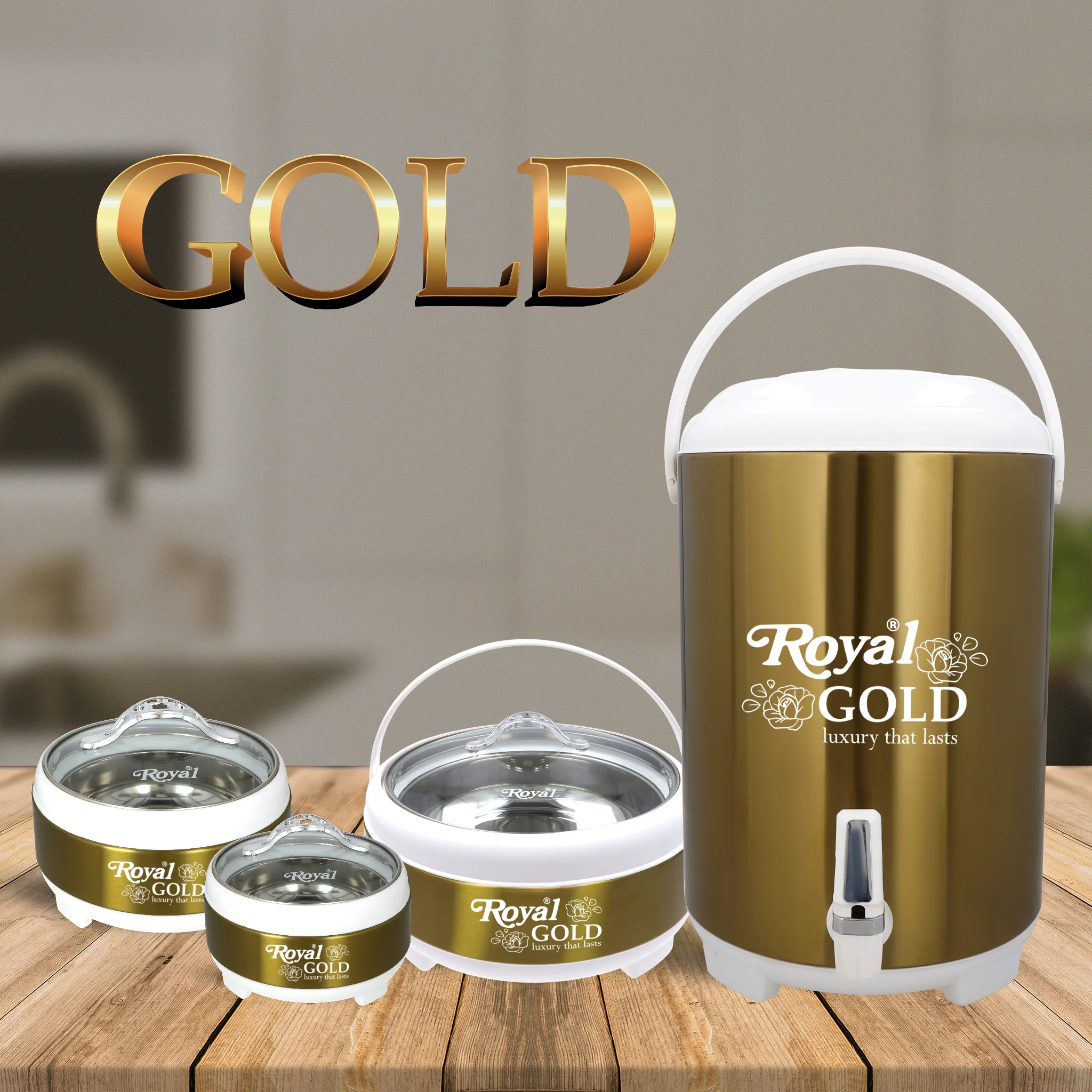Gold 4 Piece Gift Pack